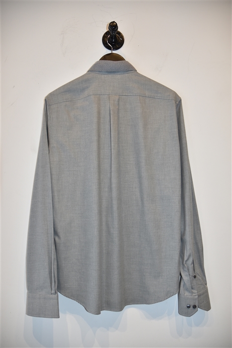 Item 121028: Berluti, Button Shirt, Stone, S | Garb Consignment Toronto