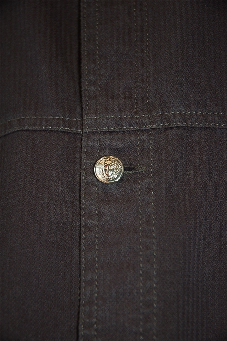 Basic Black Gianni Versace - Vintage Button Shirt, size M