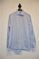 Sky Blue Ermenegildo Zegna Button Shirt, size L
