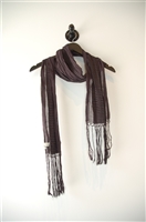 Aubergine Dries van Noten Scarf, size O/S