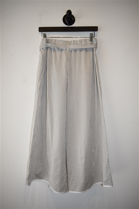 Striped Seventy Wide-Leg Trousers, size 8