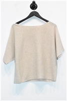 Oatmeal 360Cashmere Cashmere Sweater, size M