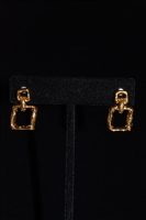 Gold Nina Ricci - Vintage Earrings, size O/S