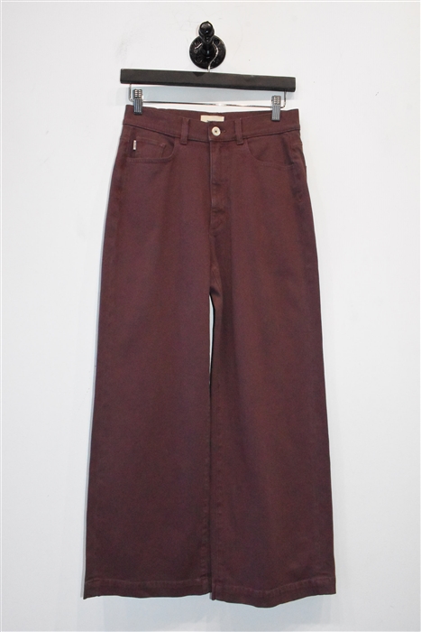 Wine DL1961 Wide-Leg, size 26