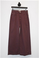 Wine DL1961 Wide-Leg, size 26