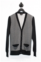 Geometric Emporio Armani Cardigan, size S