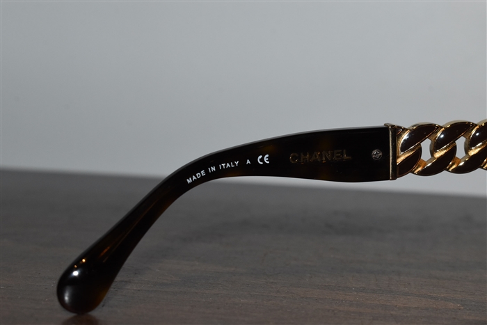 Tortoise Shell Chanel Sunglasses, size O/S