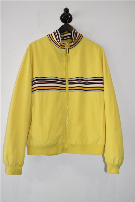 Bright Yellow Alexander McQueen Bomber Jacket, size M