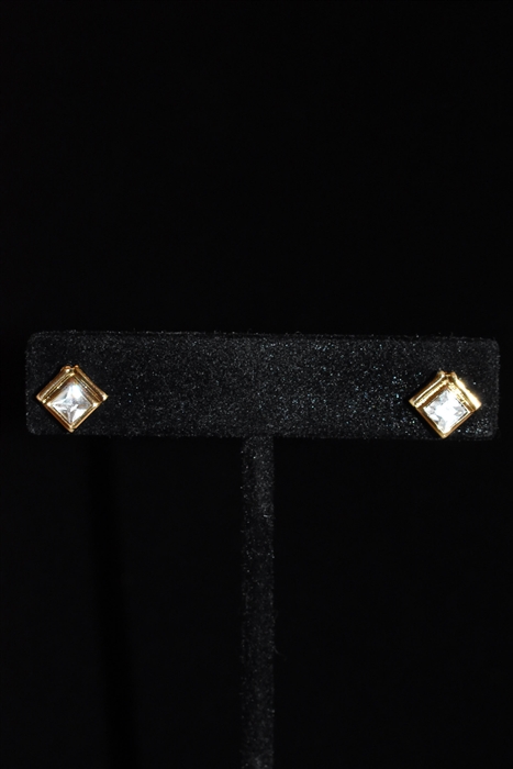 Gold Nina Ricci - Vintage Earrings, size O/S