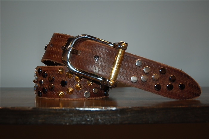 Dark Leather Dolce & Gabbana Belt, size M