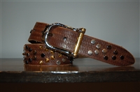 Dark Leather Dolce & Gabbana Belt, size M