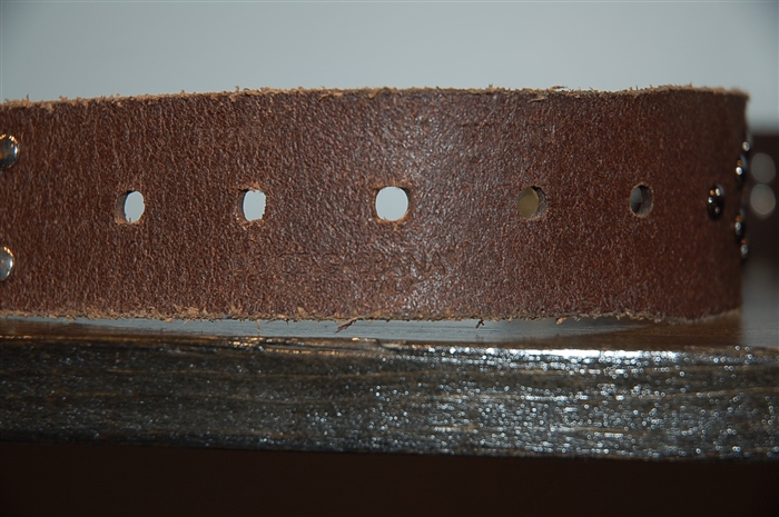 Dark Leather Dolce & Gabbana Belt, size M