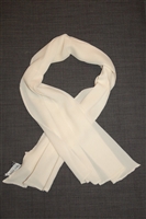 Cream Giorgio Armani Silk Scarf, size O/S