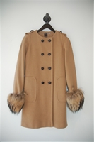 Camel Seventy Coat, size 6