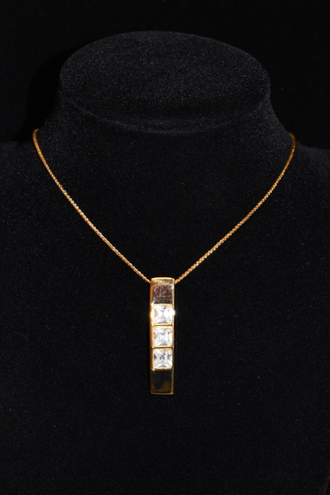 Gold Nina Ricci - Vintage Necklace, size O/S