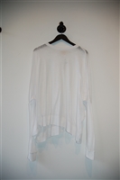 Bright White Alice + Olivia Pullover, size L