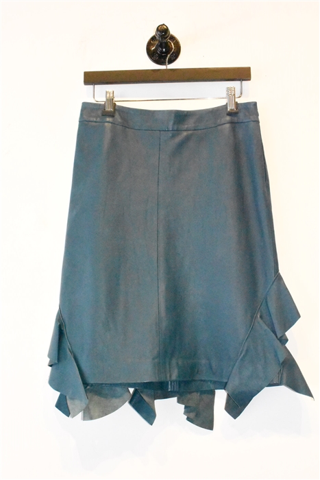 Dark Teal Moschino Pencil Skirt, size M