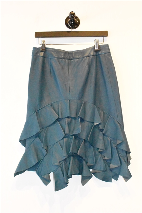 Dark Teal Moschino Pencil Skirt, size M