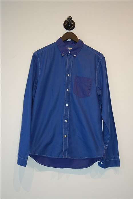Blue Tones Acne Studios Button Shirt, size M