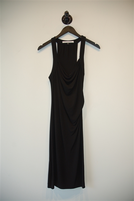 Basic Black Diane von Furstenberg Sheath Dress, size 6