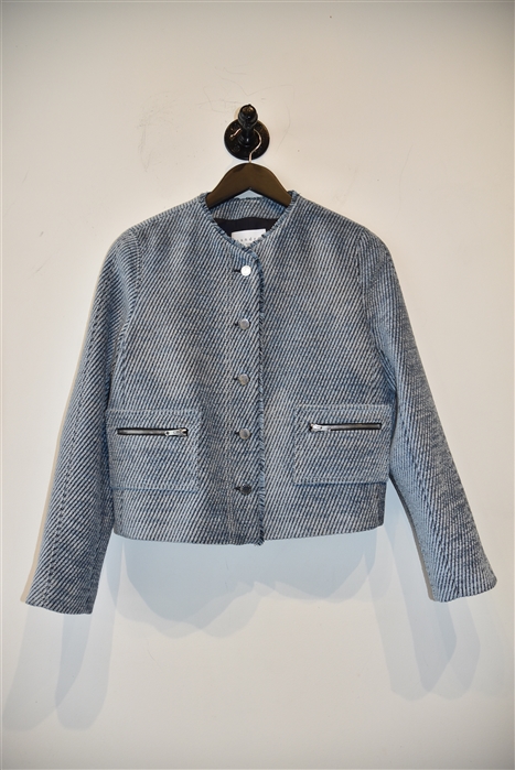 Steel Blue Sandro Jacket, size M