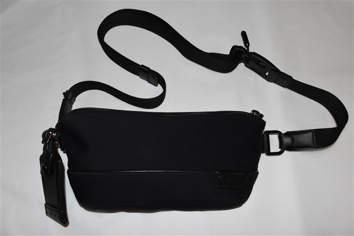 Basic Black Tumi Belt Bag, size S