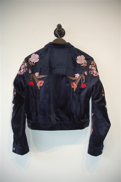 Navy Sandro Jacket, size M