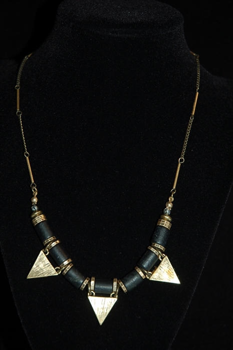 Brass Jenny Bird Necklace, size O/S