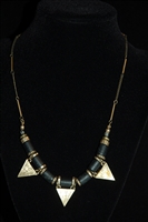 Brass Jenny Bird Necklace, size O/S