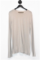 Taupe Rick Owens Pullover, size 6