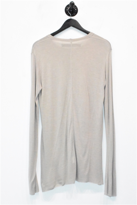 Taupe Rick Owens Pullover, size 6
