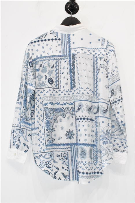 Patchwork Johnny Was Shirt, size S