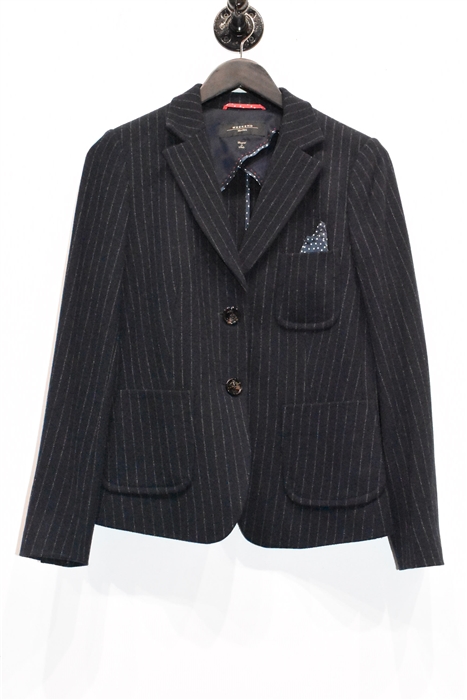 Navy Pinstripe Max Mara - Weekend Jacket, size 12