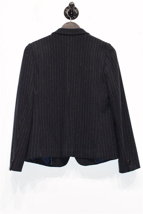 Navy Pinstripe Max Mara - Weekend Jacket, size 12