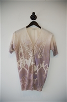 Paisley Etro Short-Sleeved Top, size 6