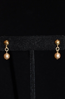 Gold Nina Ricci - Vintage Earrings, size O/S