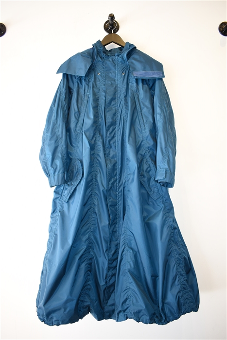 Dark Teal Issey Miyake Coat, size M