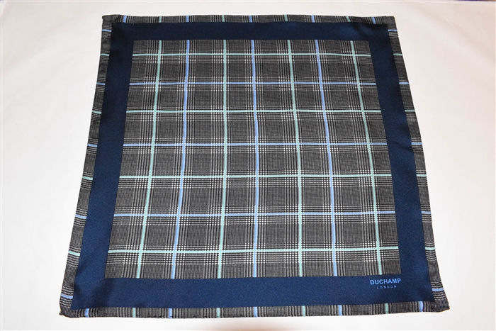 Glen Plaid Duchamp Pocket Square, size O/S