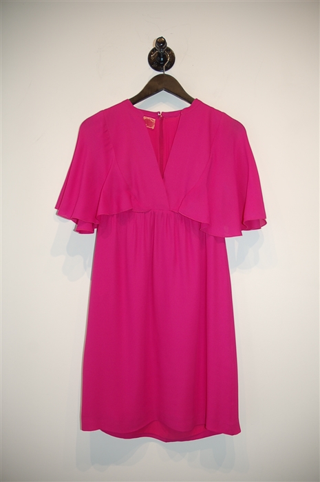 Hot Pink Giambattista Valli Cocktail Dress, size XS