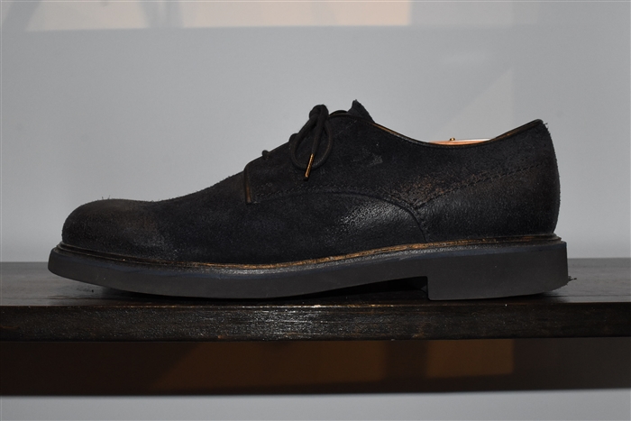 Navy Tod's Derby, size 10.5