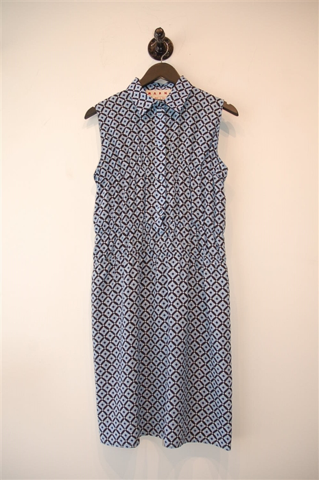 Geometric Marni A-Line Dress, size 2