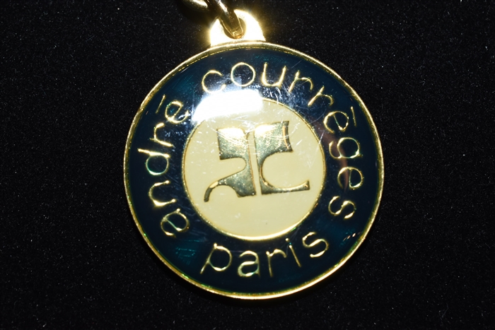 Gold Courreges - Vintage Key Ring, size O/S