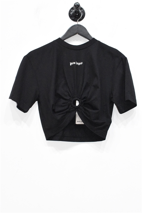 Basic Black Palm Angels Cropped Top, size S