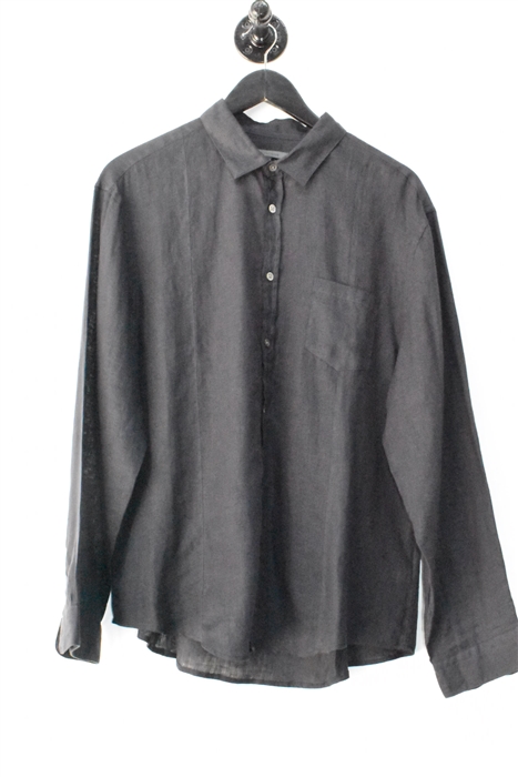 Basic Black John Varvatos Button Shirt, size L