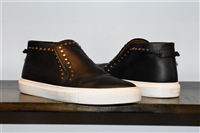 Black Leather Givenchy Slip-On Sneaker, size 10