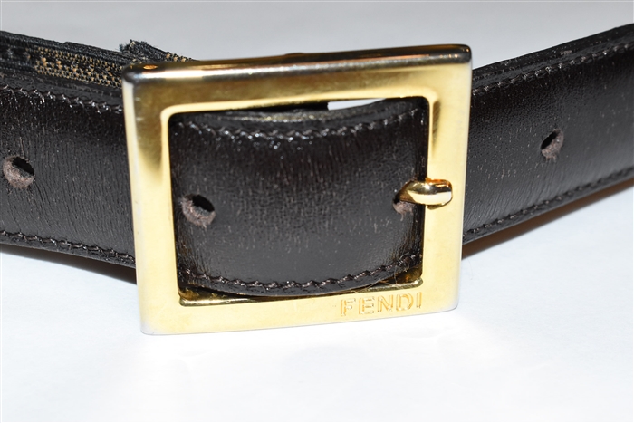 Monogram Fendi Belt, size S