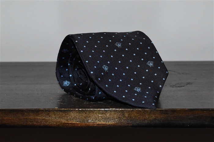 Polka Dot Versace Tie, size O/S
