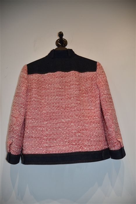Pink Tweed Dolce & Gabbana Tweed Jacket, size 6
