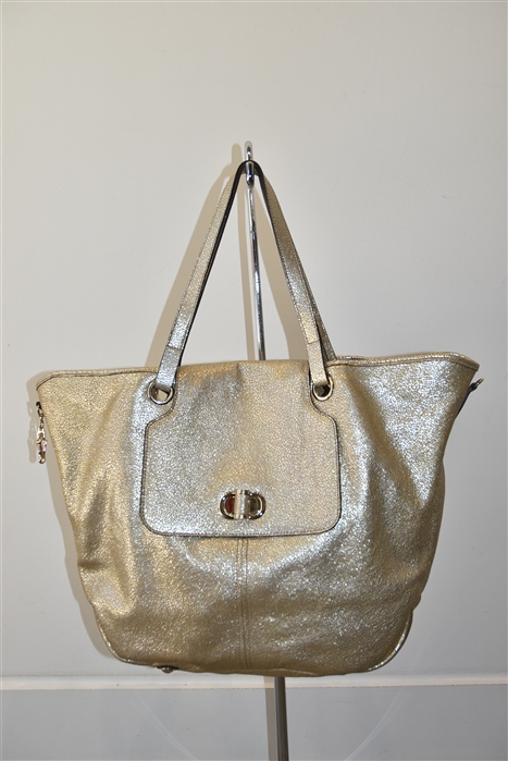 Gold Alexander McQueen Tote, size L