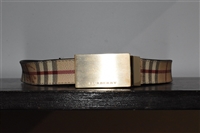 Check Burberry Belt, size XL